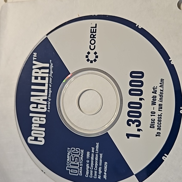 Corel Gallery Clip ART Win 95/98 Images Photos  New without box PC Cd-Rom - Picture 10 of 16